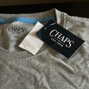 Chaps Heather Gray Men's Tee